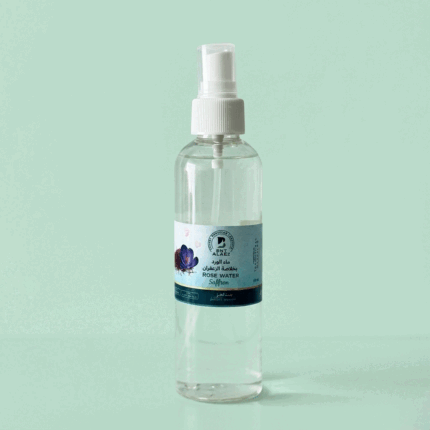 ماء الورد بخلاصة الزعفران 150 ML